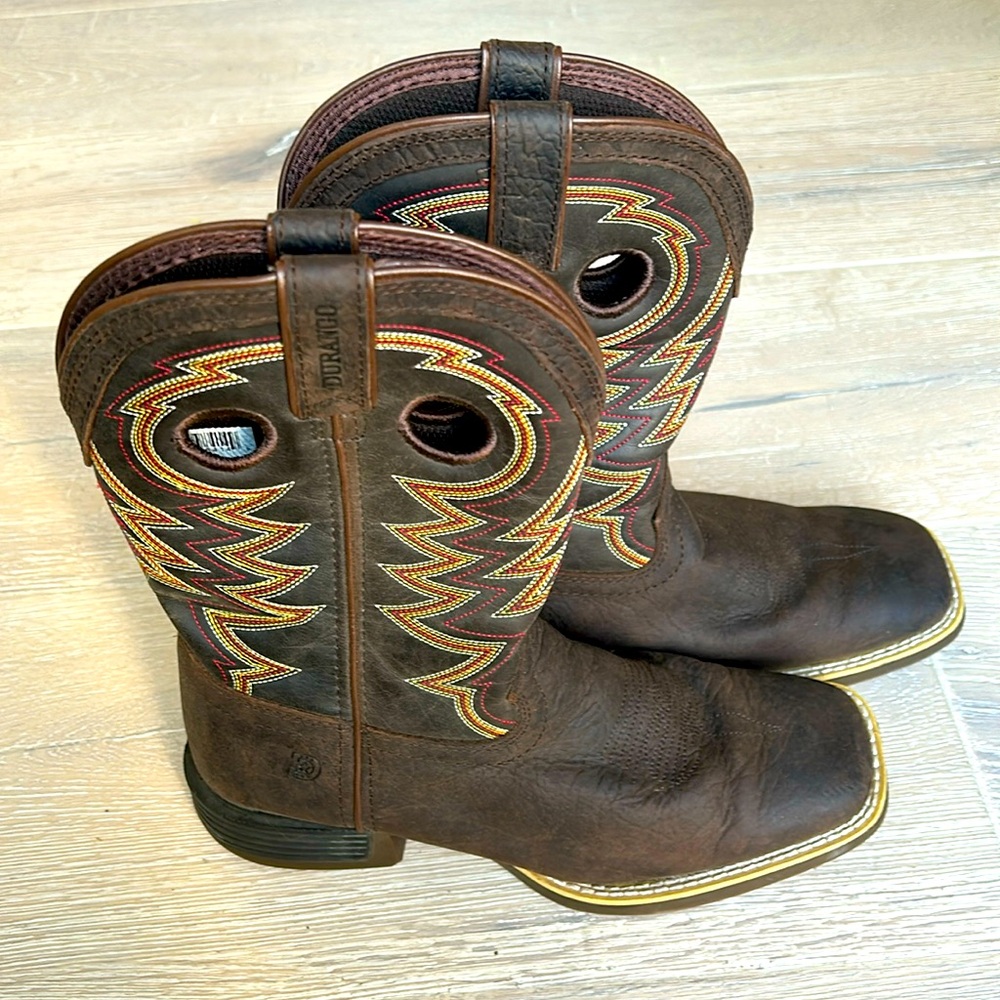 Big Boys Durango Western Boots size 4M
